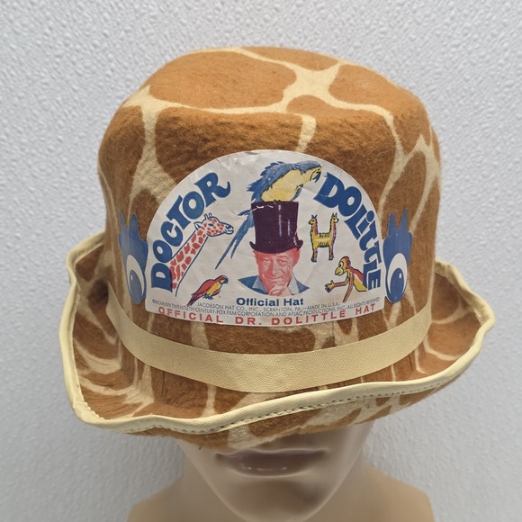 Jacobson Hat Co. Other - Vintage 1967 Jacobson Doctor Dolittle Official Giraffe Top Hat
